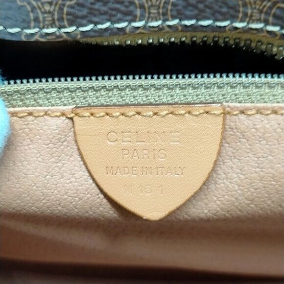 CELINE Brown PVC Hand Bag mon582-102525 - Picture 16 of 16